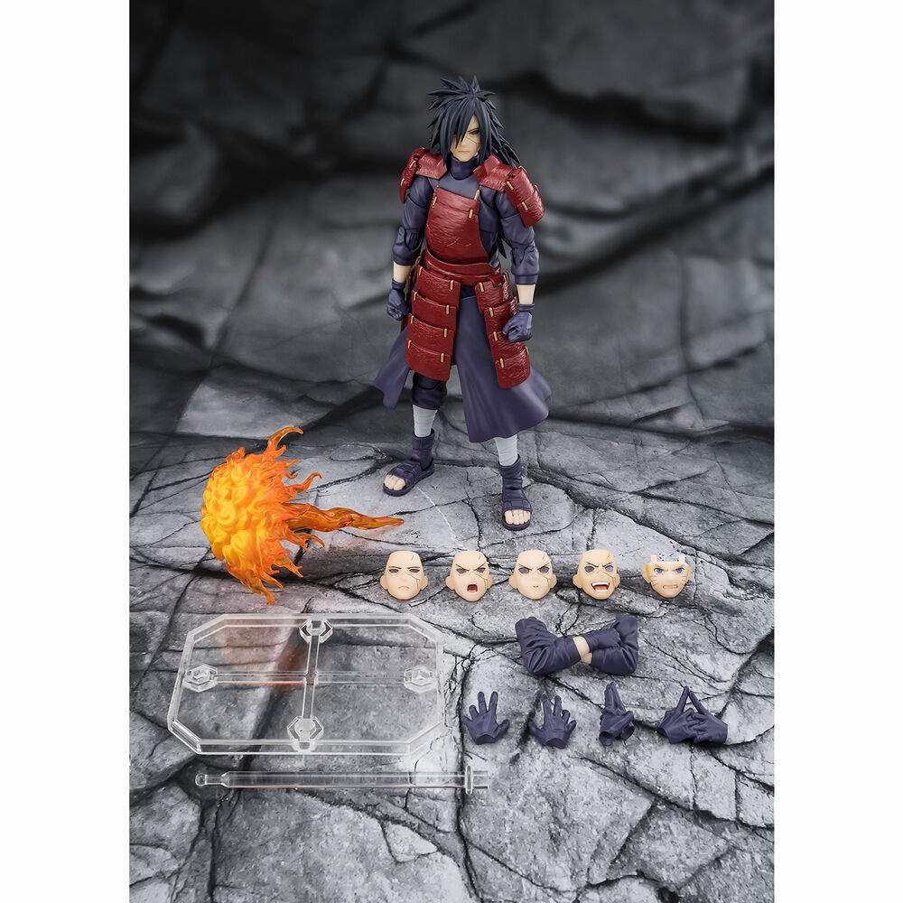 Naruto Shippuden Legend of Darkness Madara Uchiha S.H. Figuarts figur 17 cm | Hem & Hobby | Pryloteket