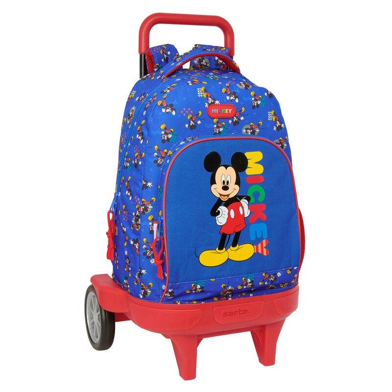 Mickey Mouse Kompakt Trolley 45cm – Aftagelig Rygsæk