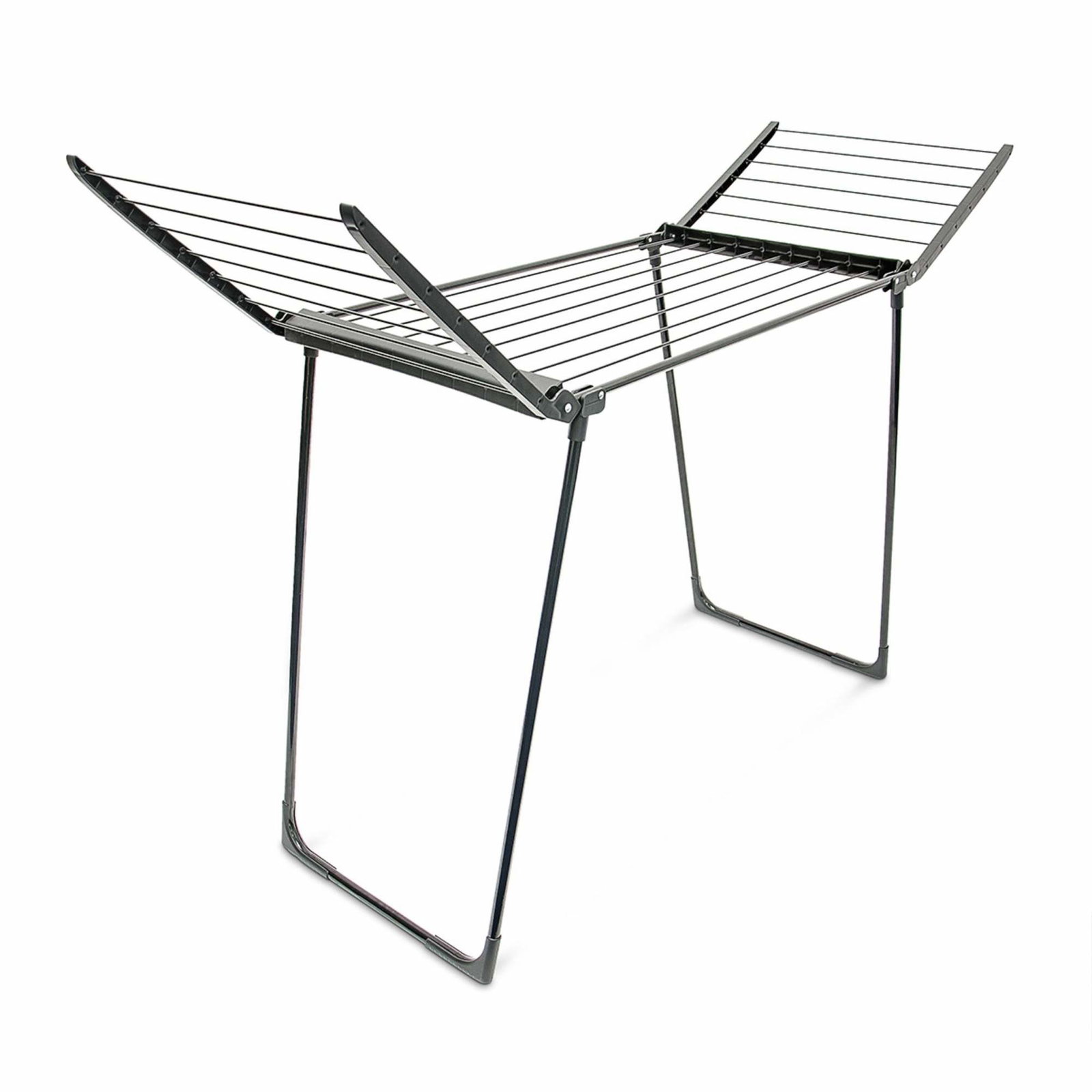 Tørrestativ foldbar sort
