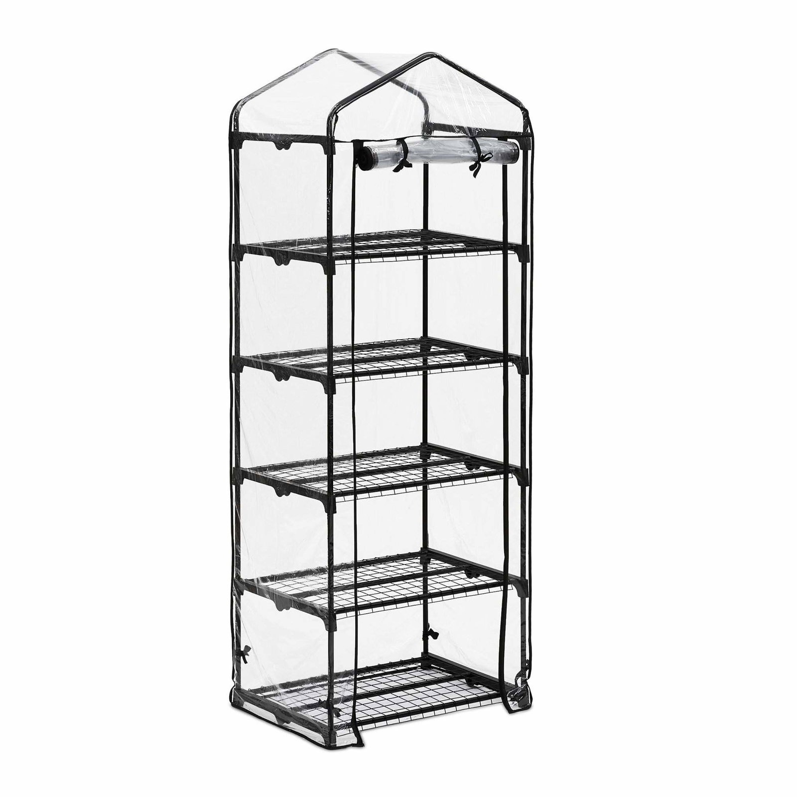 Drivhus med 5 hylder til altan