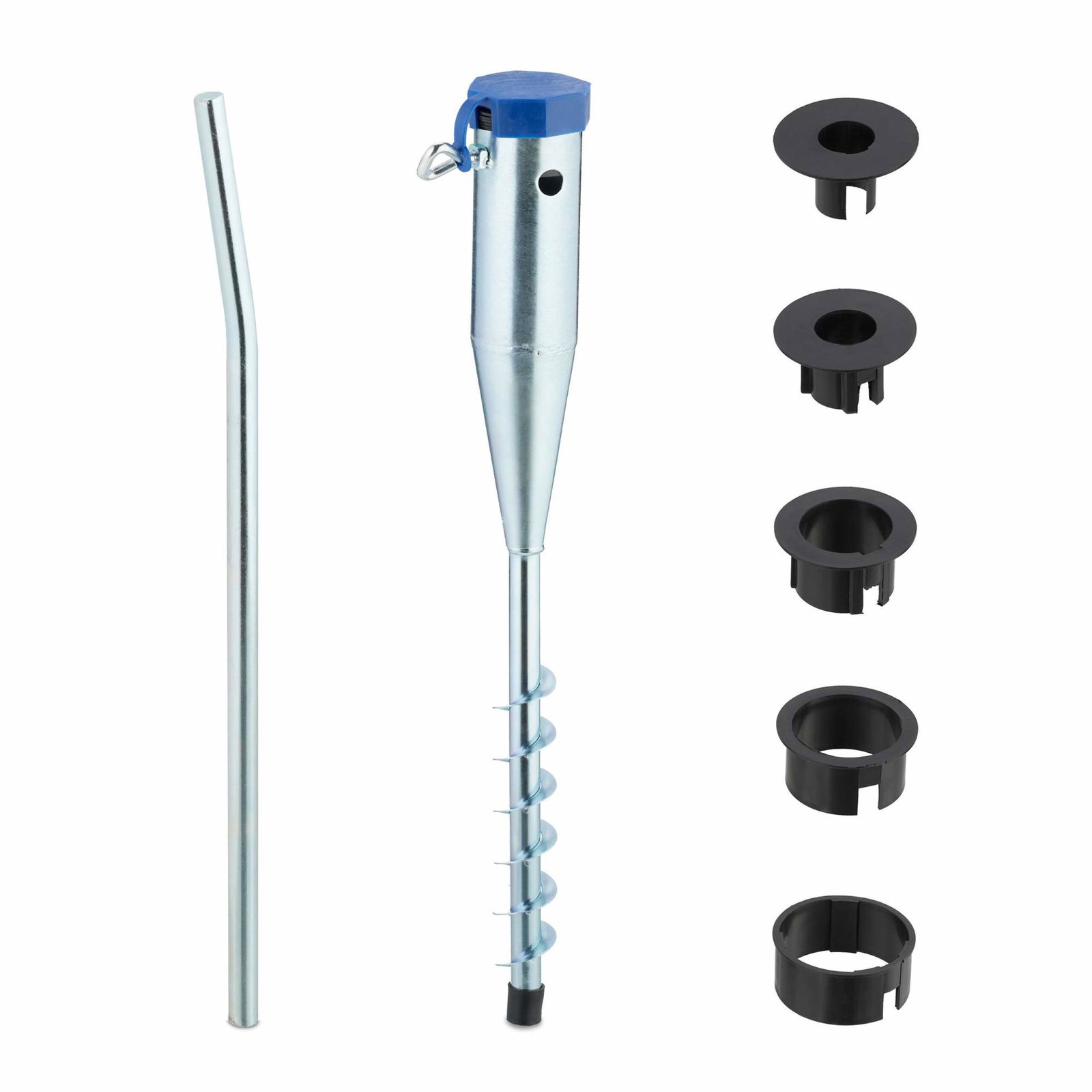 Paraplyjordankare – Stålgrässpik med adaptrar | Hem & Hobby | Pryloteket