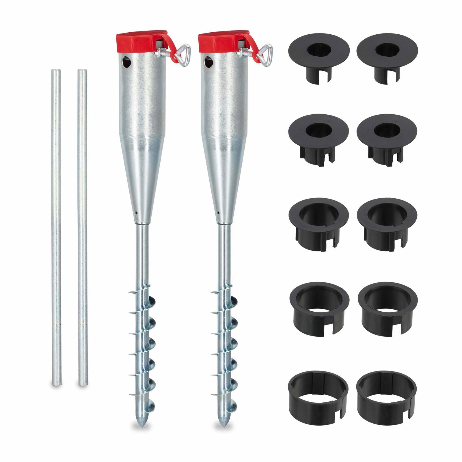 Parasolljordankare, set om 2 – Röda, Multifunktionella | Hem & Hobby | Pryloteket