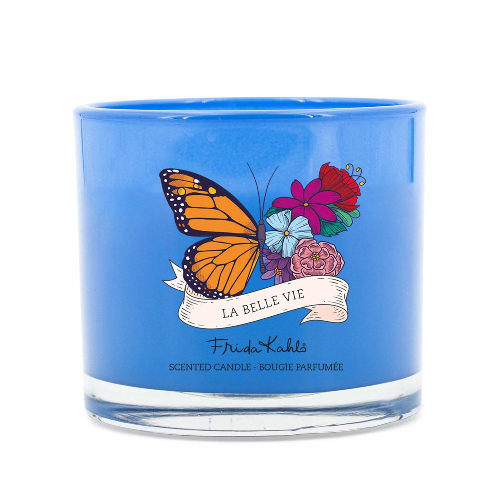 Frida Kahlo Duftlys 180g – Blomster & Varme Noter