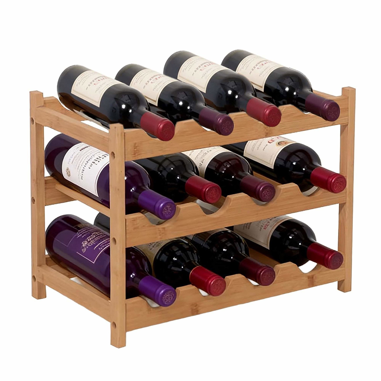 Bambu vinställ – Snygg förvaring för hemmabarer | Hem & Hobby | Pryloteket