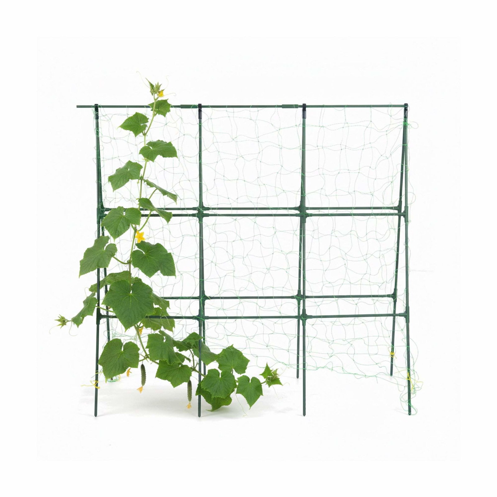 Gurkspaljéram – Metall med nät, vikbar design | Hem & Hobby | Pryloteket