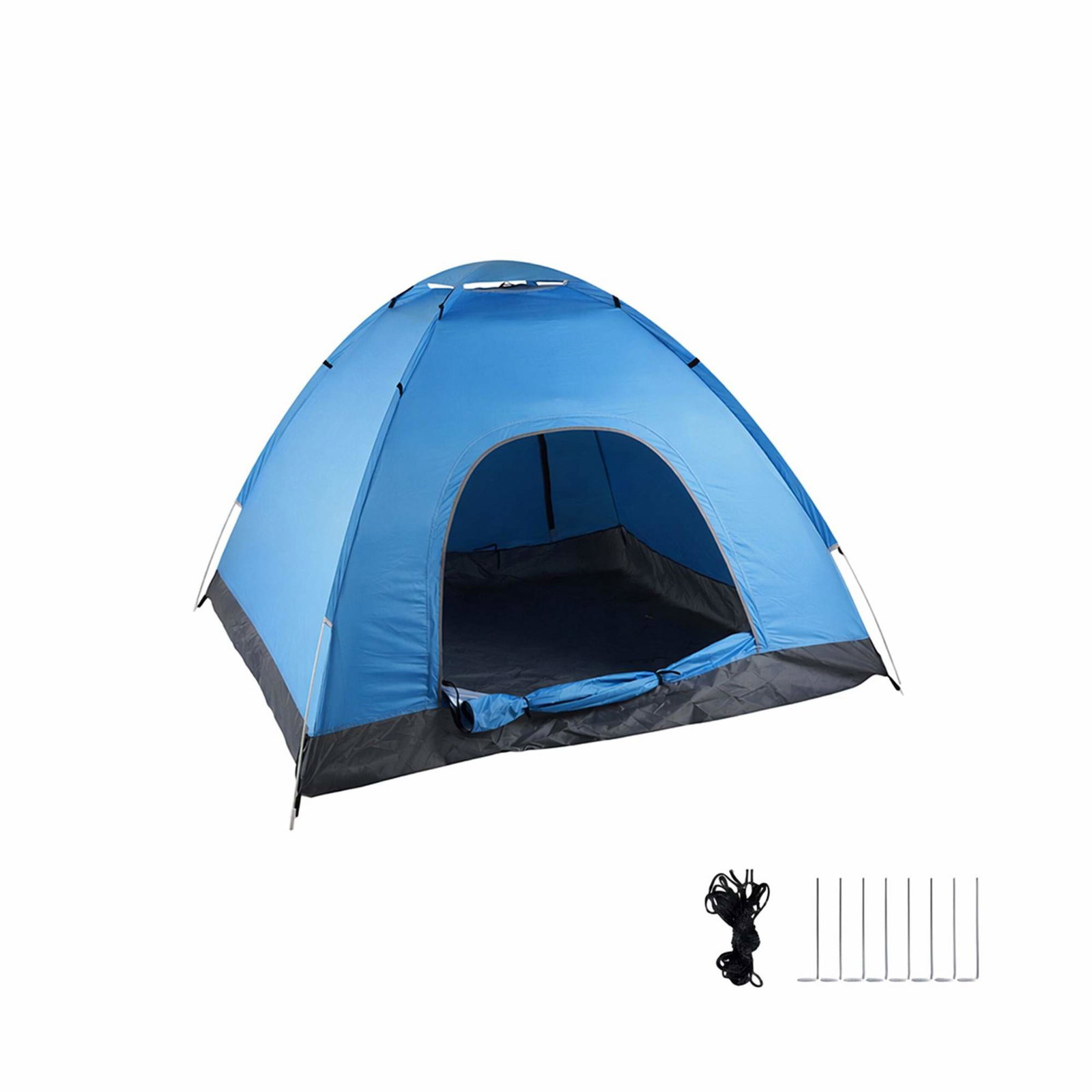 Pop-up campingtelt – 3 personer, vandtæt, UV-beskyttelse