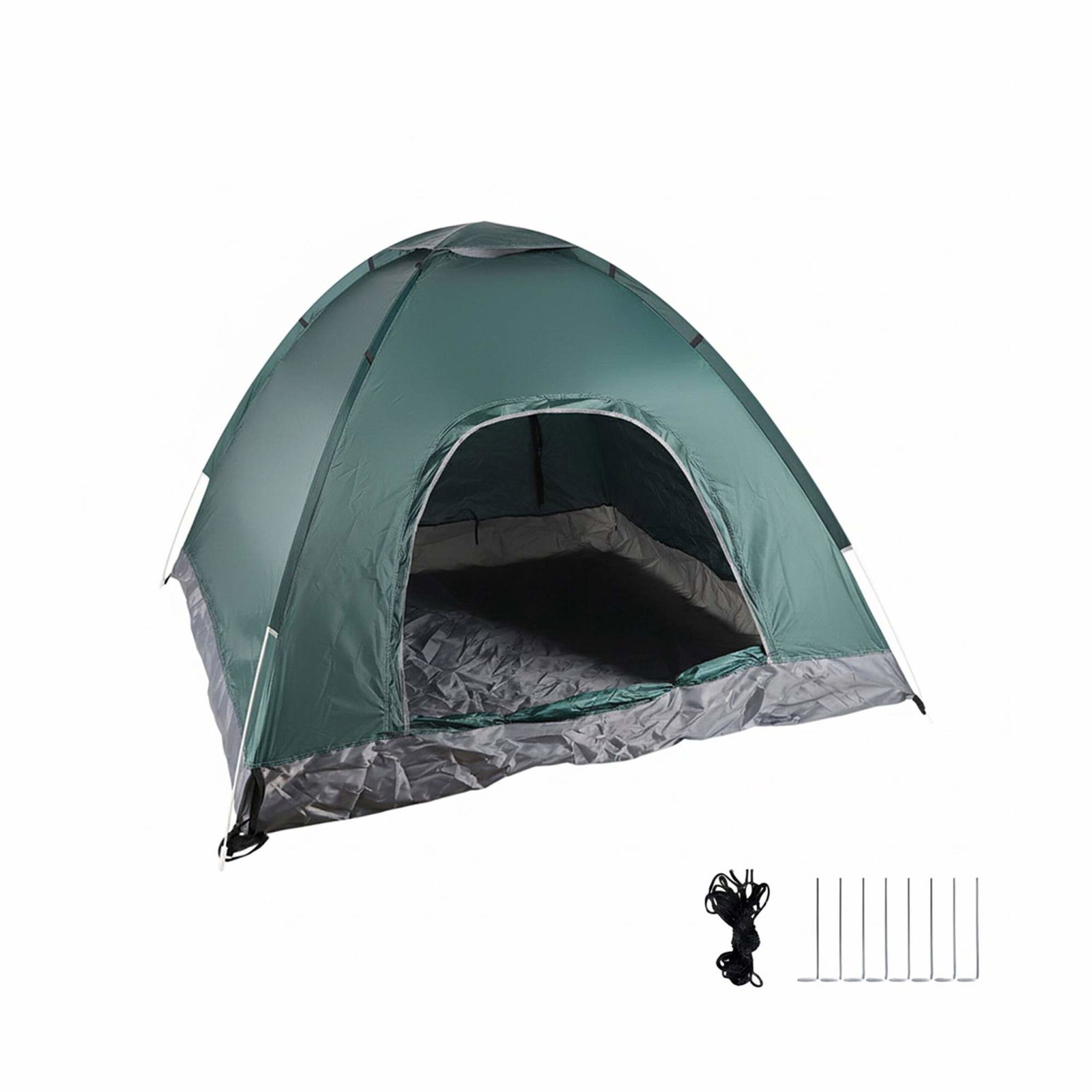 Pop-up campingtelt – automatisk, vandtæt, 3-personers