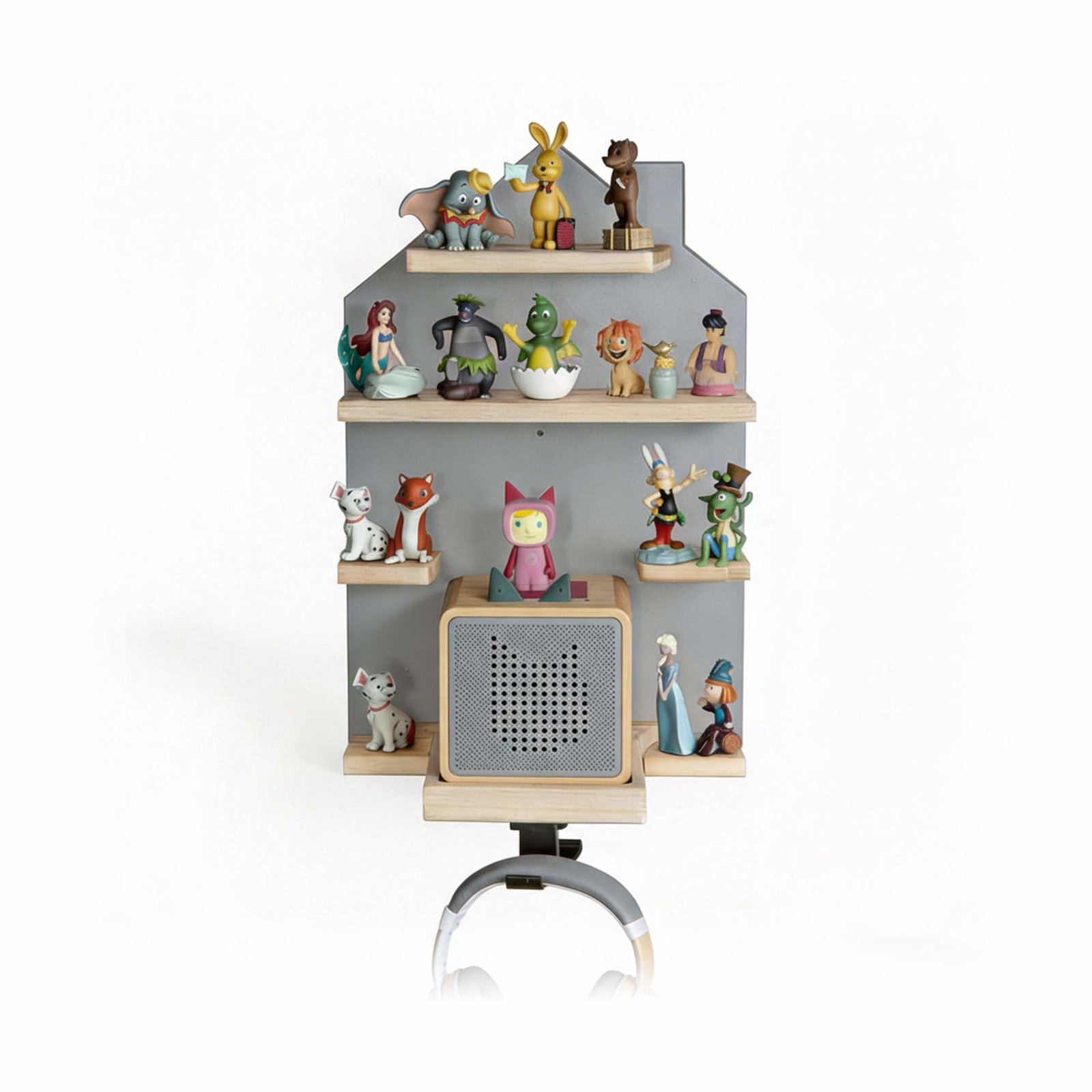 Toniebox vägghylla – Rymmer 32 Tonies, Magnetiska remsor | Hem & Hobby | Pryloteket