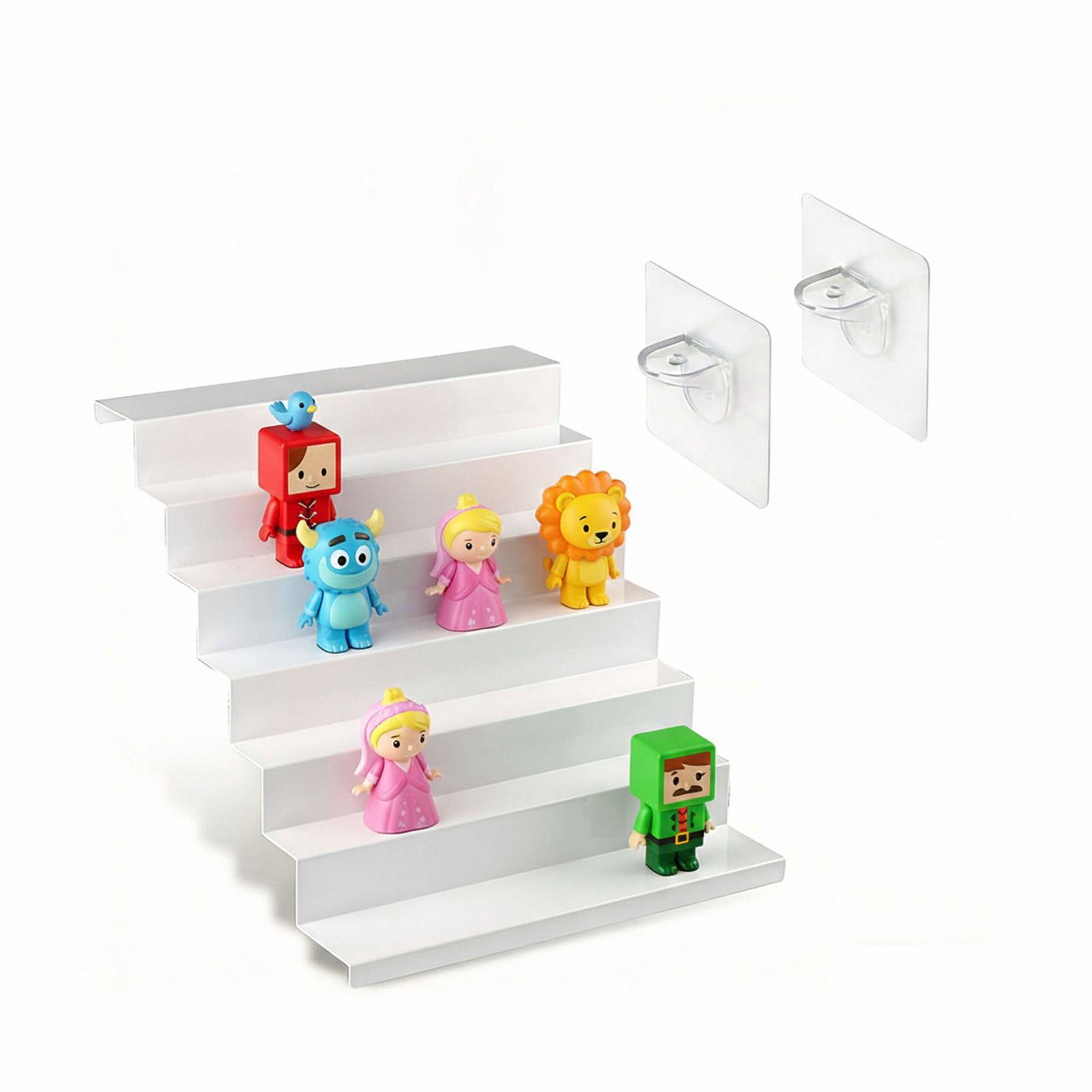 Tonies metalhylde – plads til 50 figurer, magnetisk opbevaring