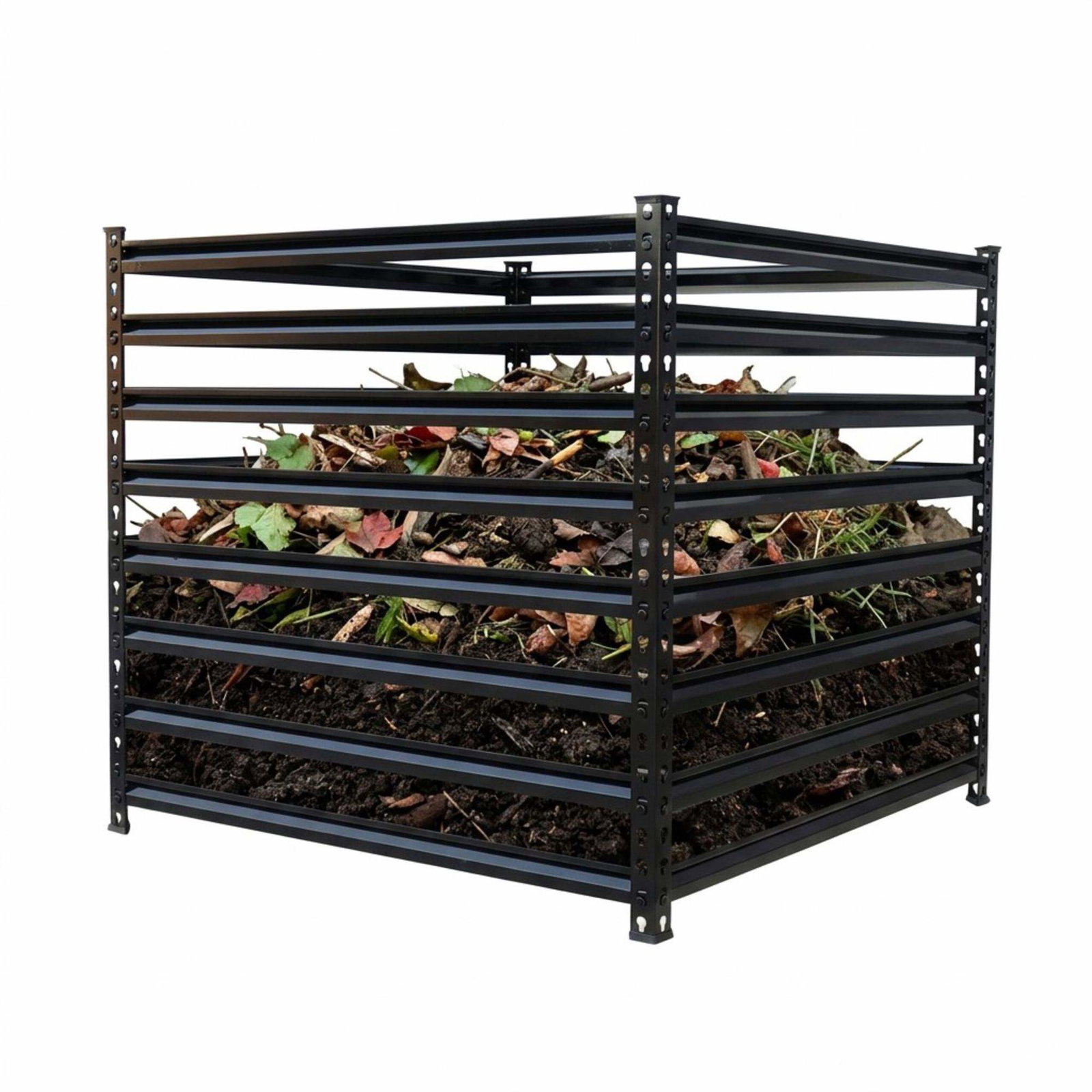 Stålkomposter – Öppen spalt, enkel montering | Hem & Hobby | Pryloteket
