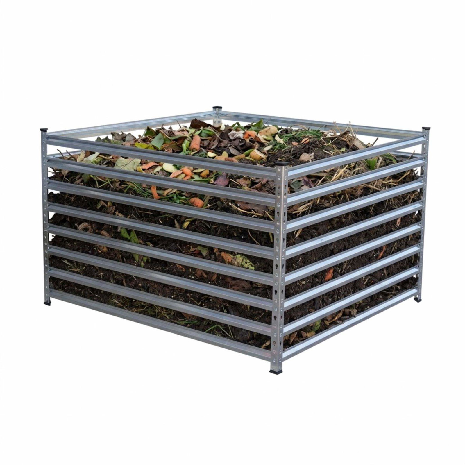 Stålkomposter – Öppen spalt, enkel montering | Hem & Hobby | Pryloteket