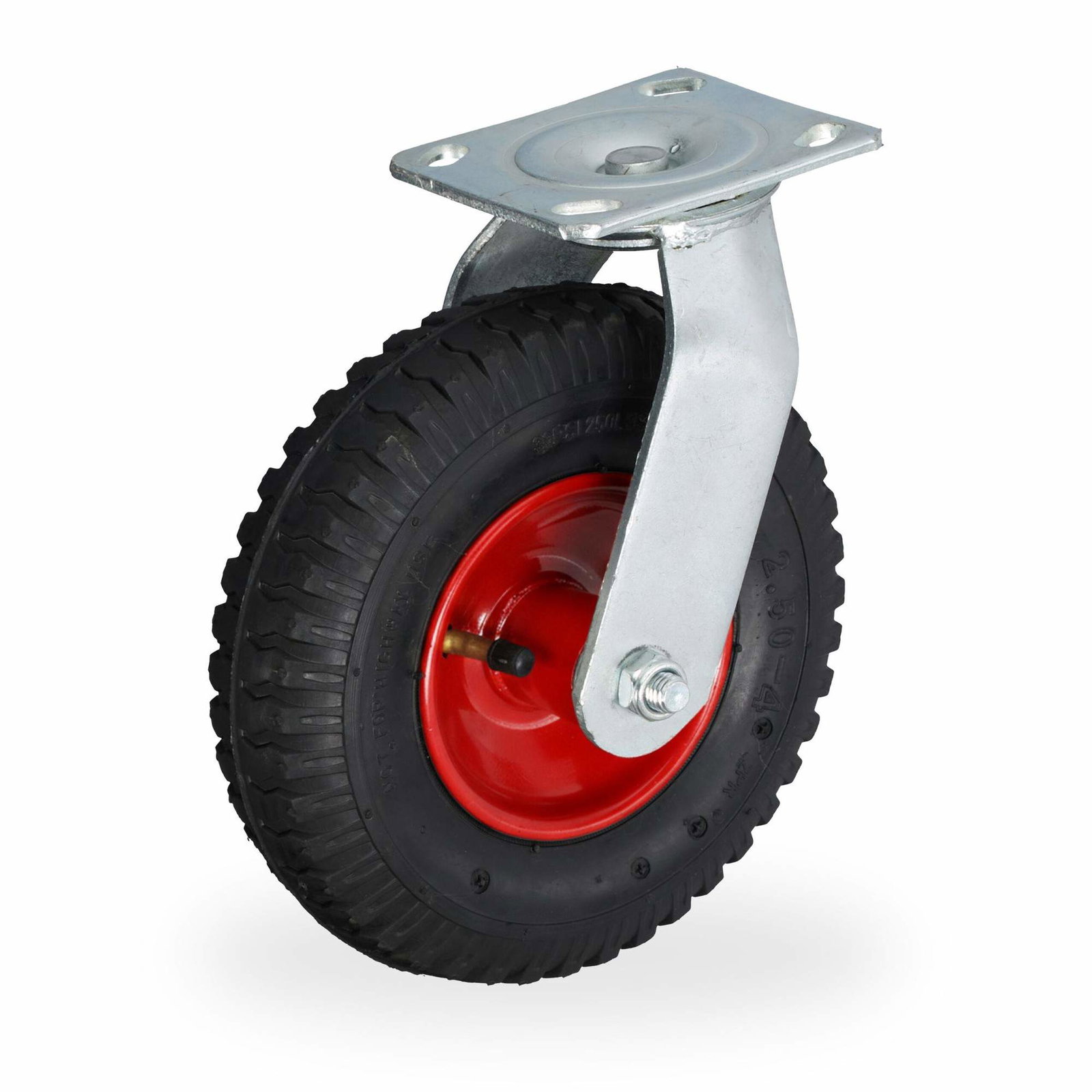 Pneumatisk drejehjul – kraftigt, 360 graders rotation