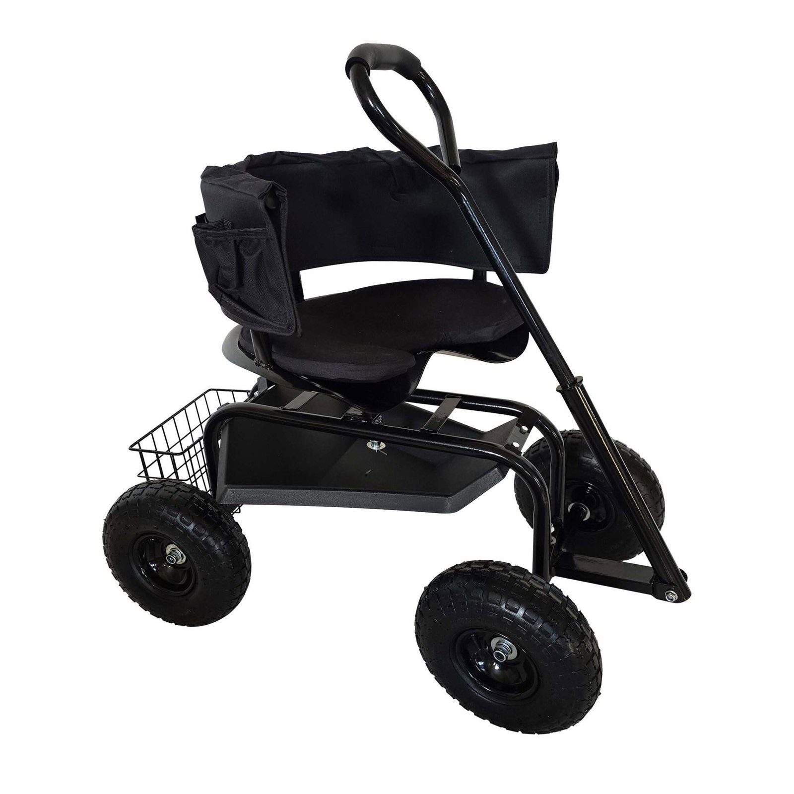 Rullande trädgårdssits med justerbar höjd och förvaring | Hem & Hobby | Pryloteket