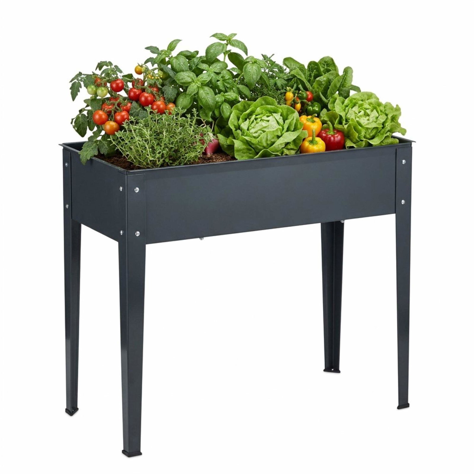 Højbed i stål – rustbestandigt, ergonomisk design