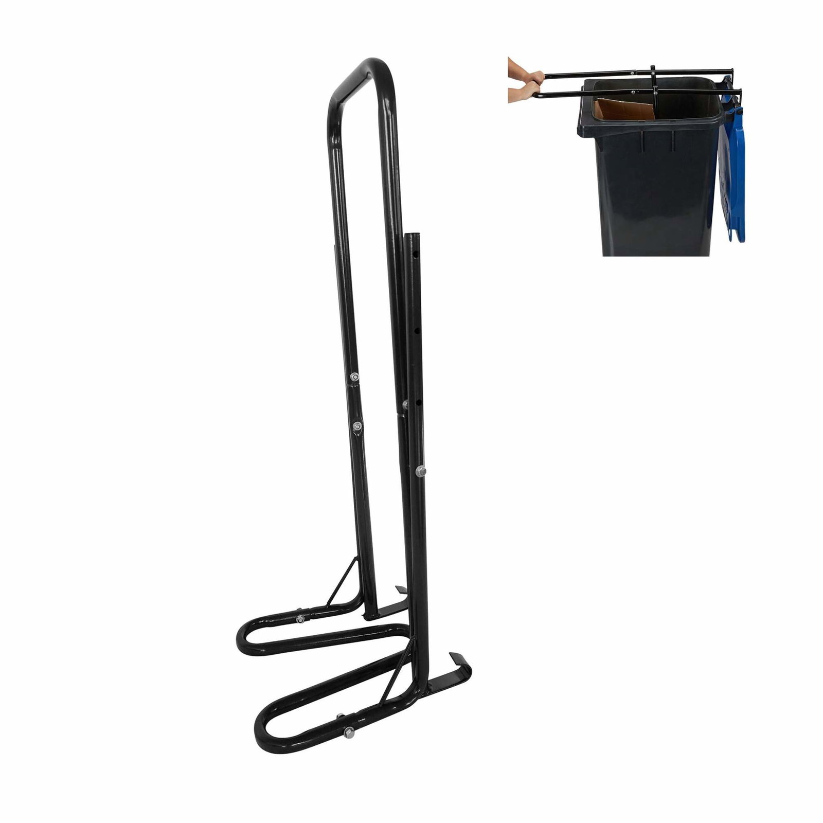 Justerbar stålavfallskomprimator – Manuell behållare | Hem & Hobby | Pryloteket