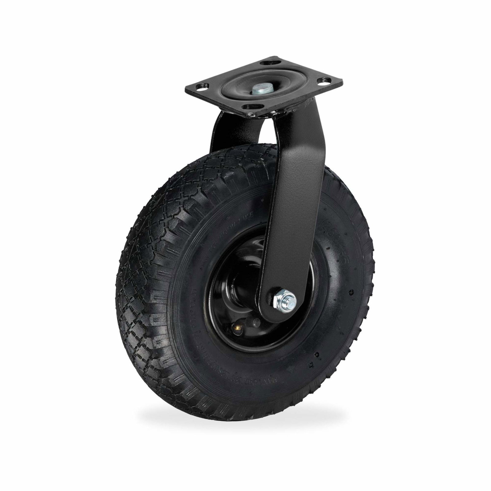 Pneumatisk drejeligt hjul – kraftigt, let rullende