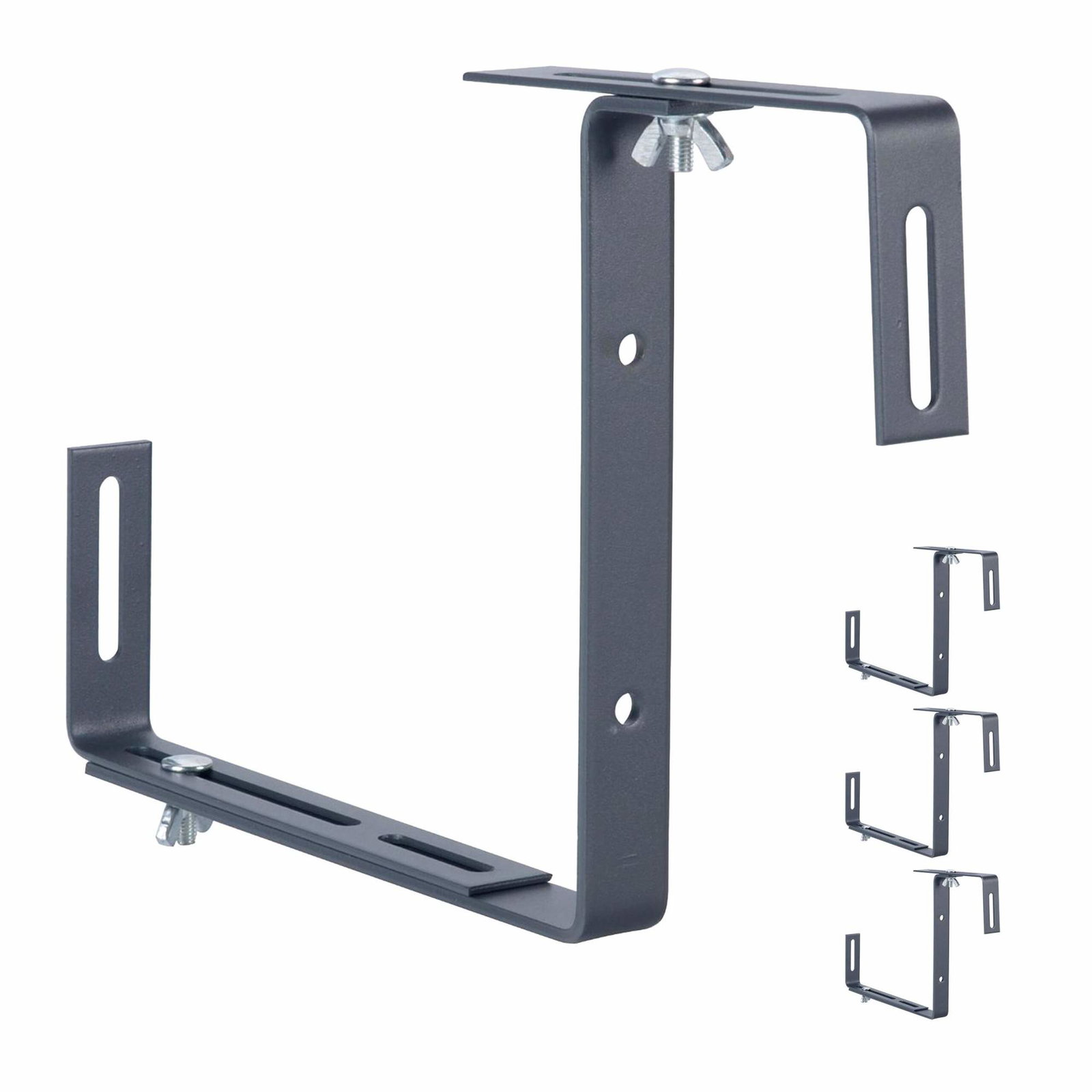 Justerbara balkongkrokar – set med 4, väderbeständiga | Hem & Hobby | Pryloteket