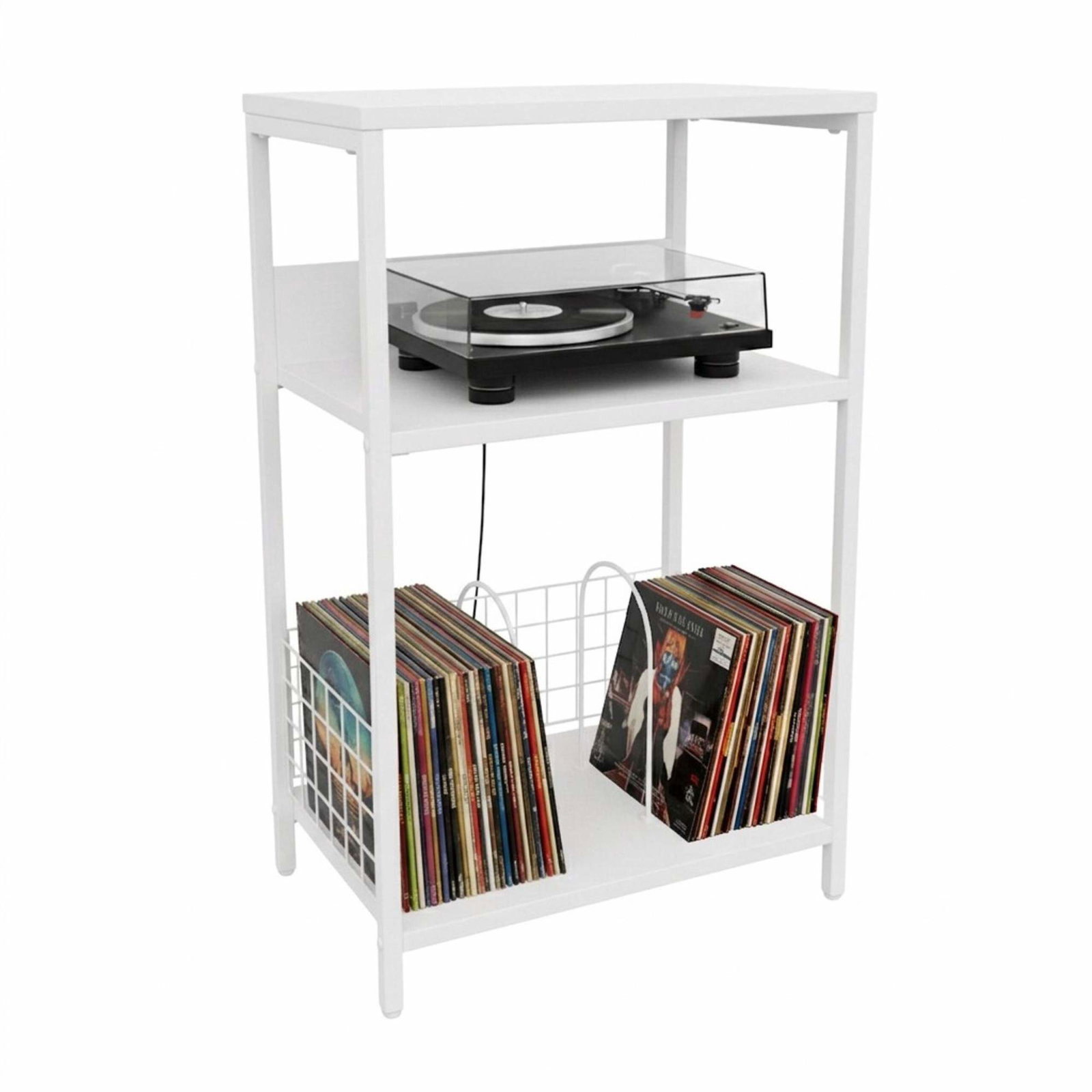 3-vånings vinylskivställ – Snygg förvaringslösning | Hem & Hobby | Pryloteket