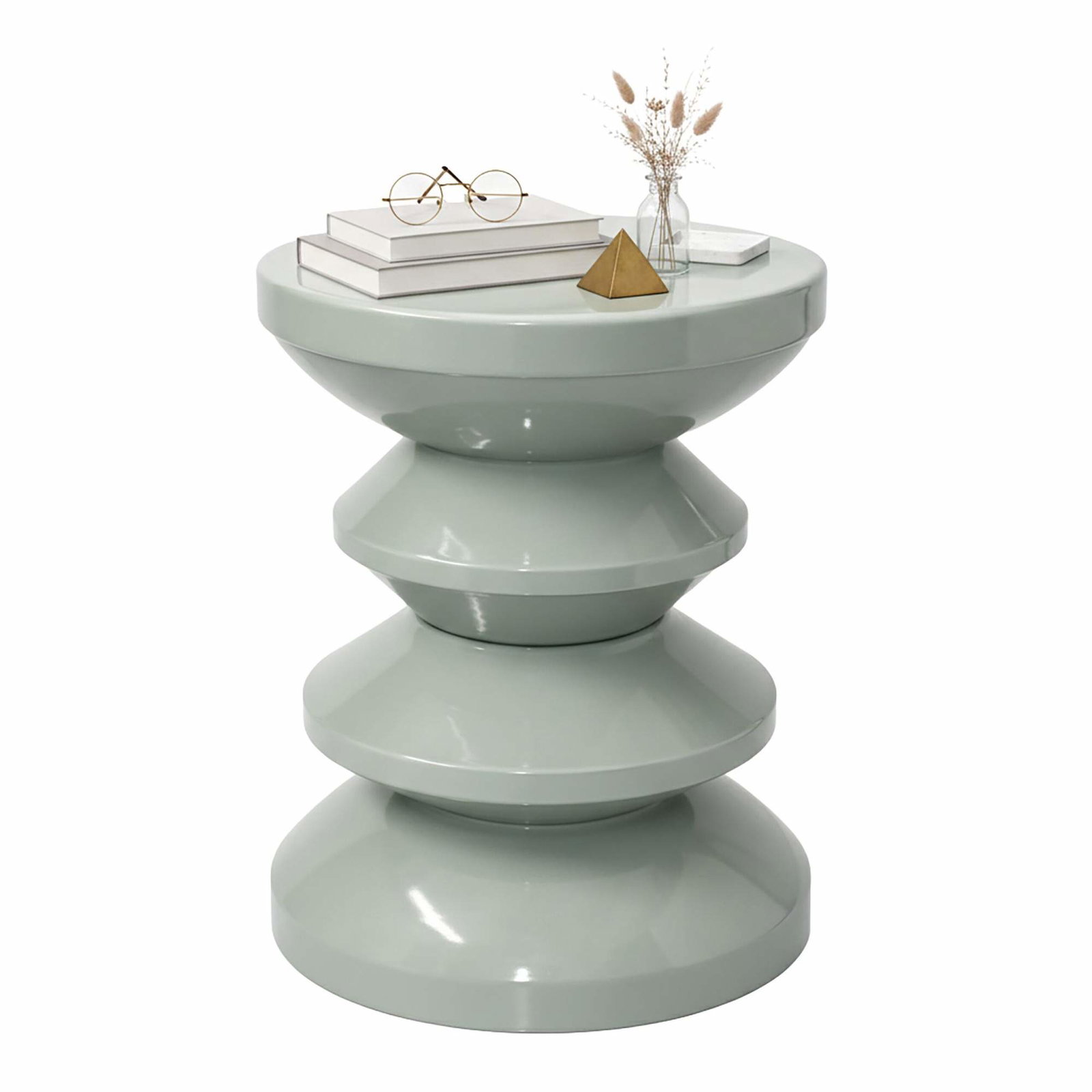 Zigzag sidobord och pall – mångsidighet från rymdåldern | Hem & Hobby | Pryloteket