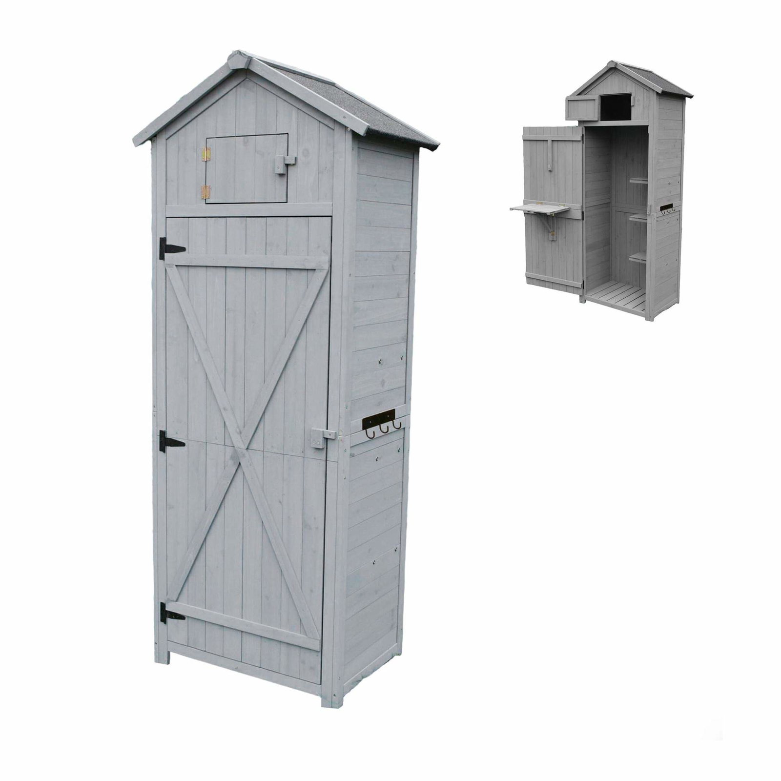 Trädgårdsredskapsbod – Väderbeständigt förvaringsskåp | Hem & Hobby | Pryloteket