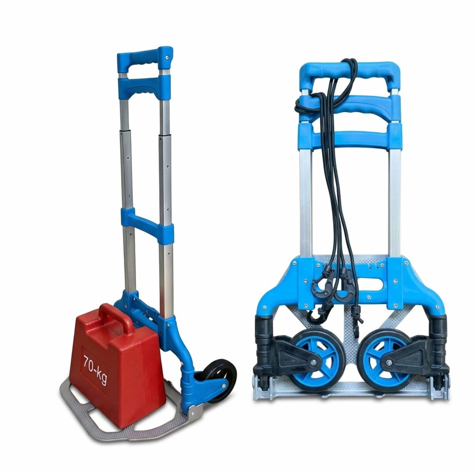 Sammenklappelig havevogn – 70 kg kapacitet, stålramme