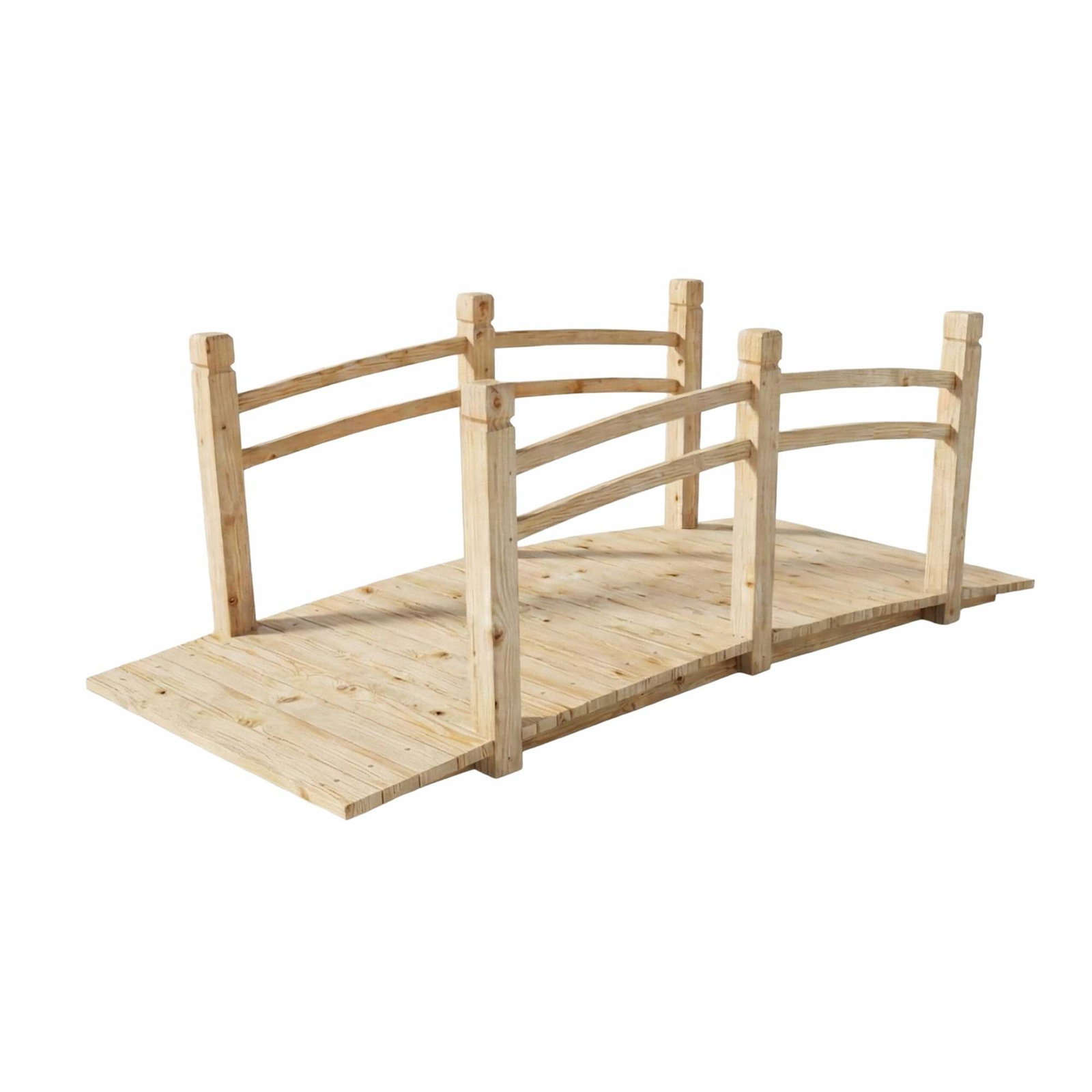 Havebro – Grantræ, 200 kg kapacitet, vejrbestandig