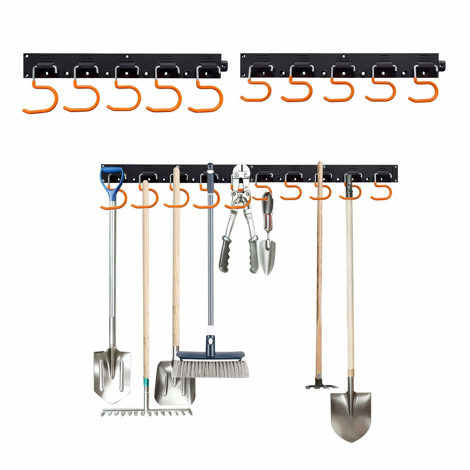 Vægmonteret haveredskabsholder – Robust og udvidelig