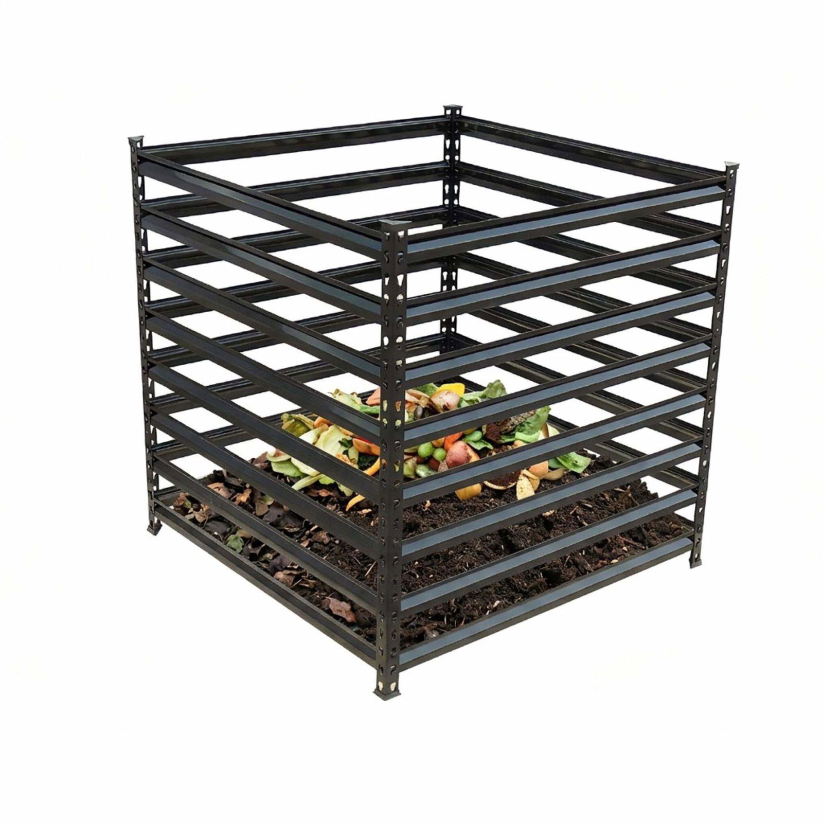 Stålkomposter – Öppen spalt, enkel montering | Hem & Hobby | Pryloteket