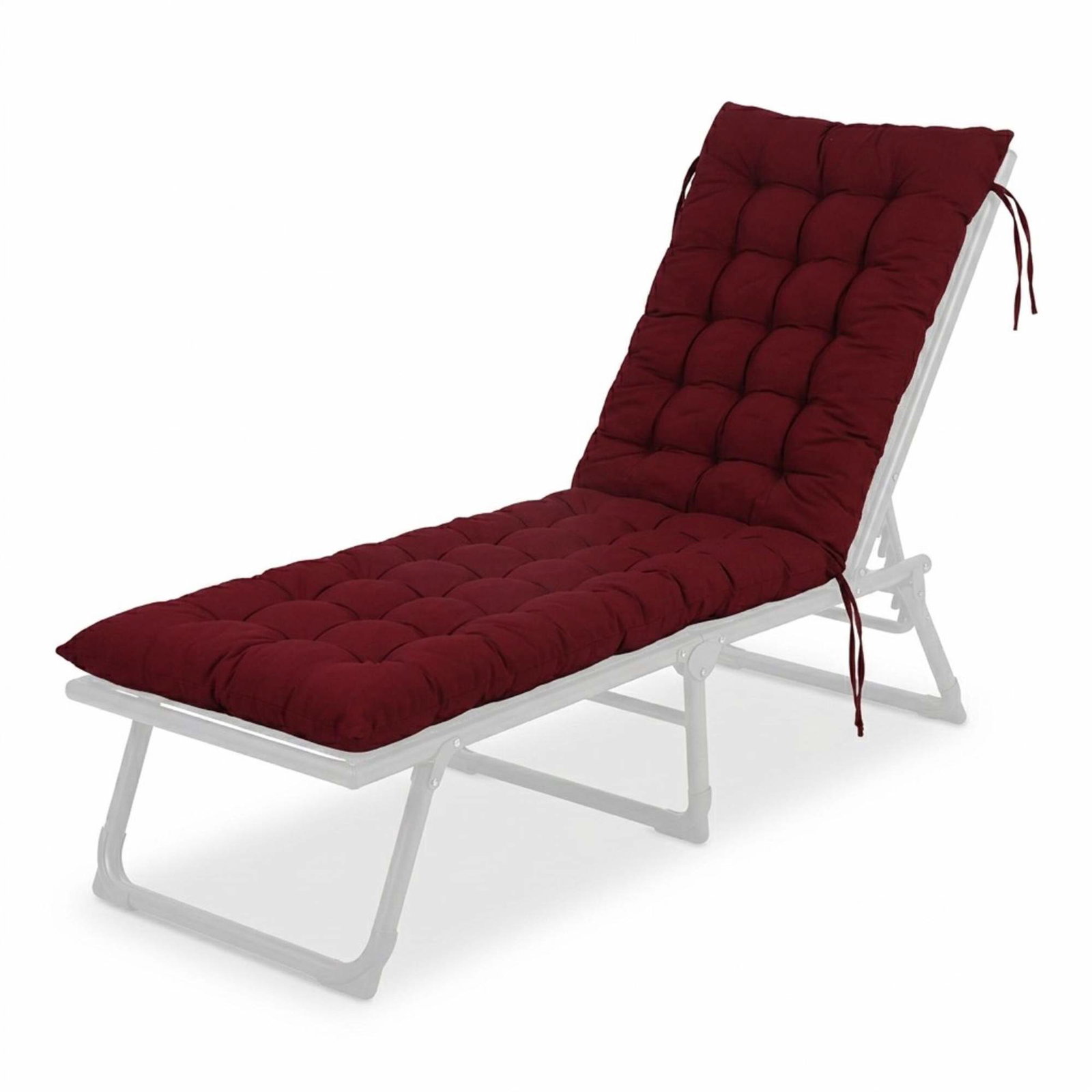 Quiltad trädgårdsbänkdyna – Tjock, halkfri dyna | Hem & Hobby | Pryloteket