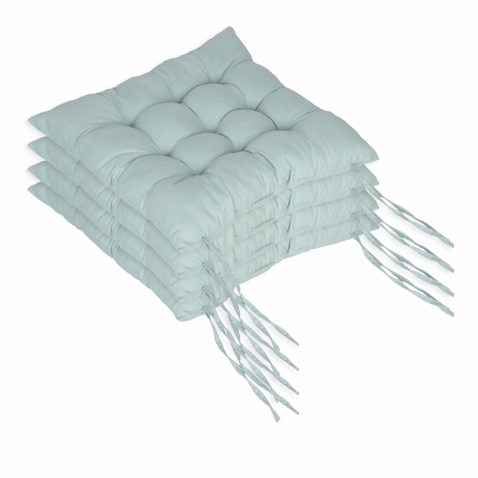 Quiltade stolsdynor, 4-pack – inomhus-/utomhusbruk | Hem & Hobby | Pryloteket