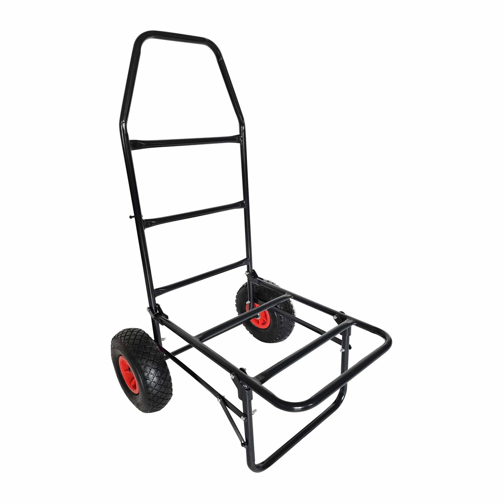 Sammenklappelig transportvogn, 80 kg kapacitet, stålramme