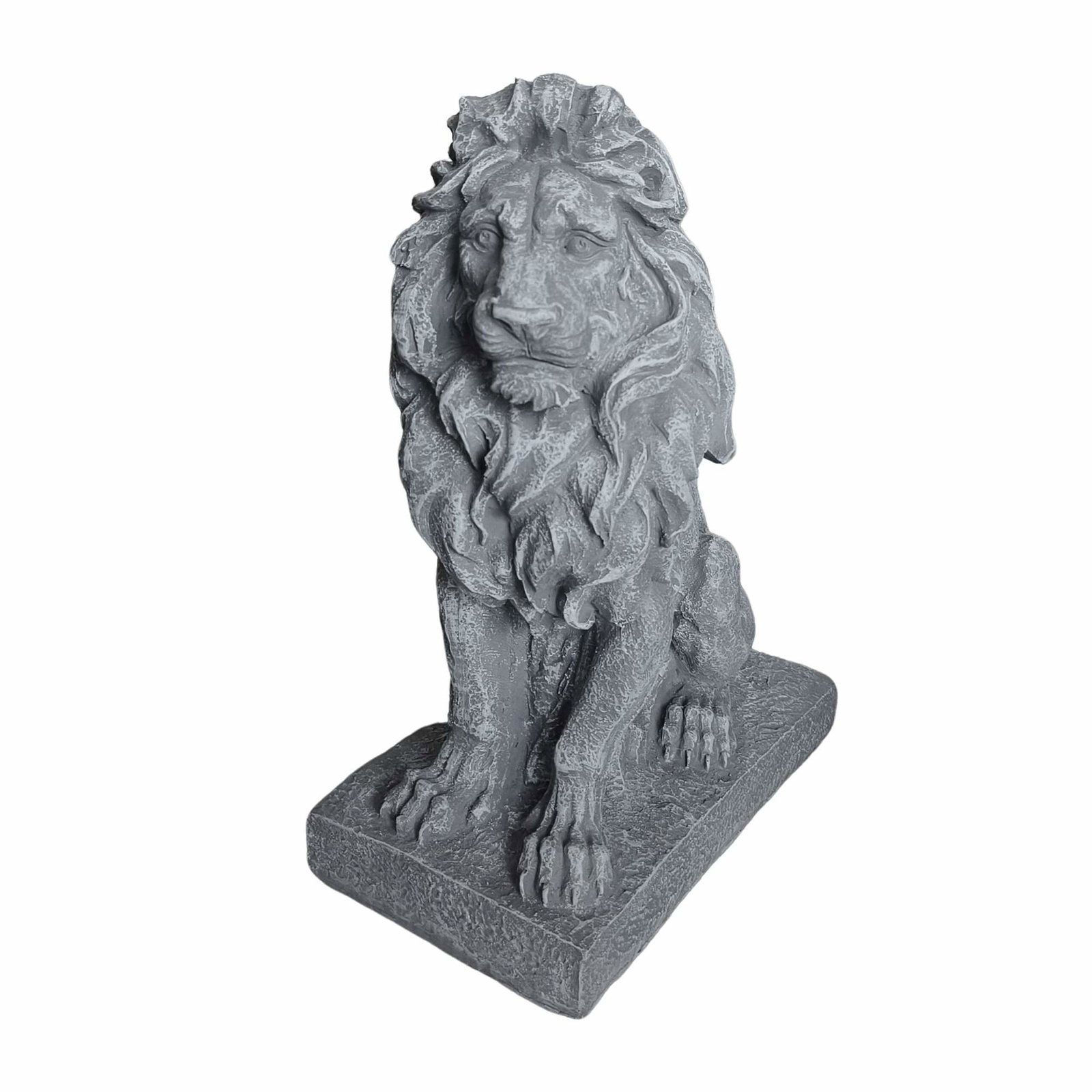 Trädgårdslejonstaty – Väderbeständig polyresindekor | Hem & Hobby | Pryloteket
