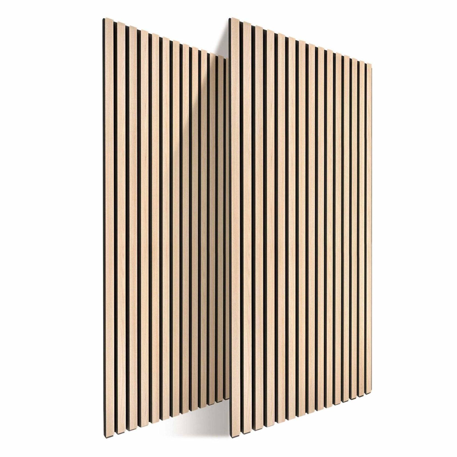Akustiske vægpaneler – 120x60 cm, træfinérdesign