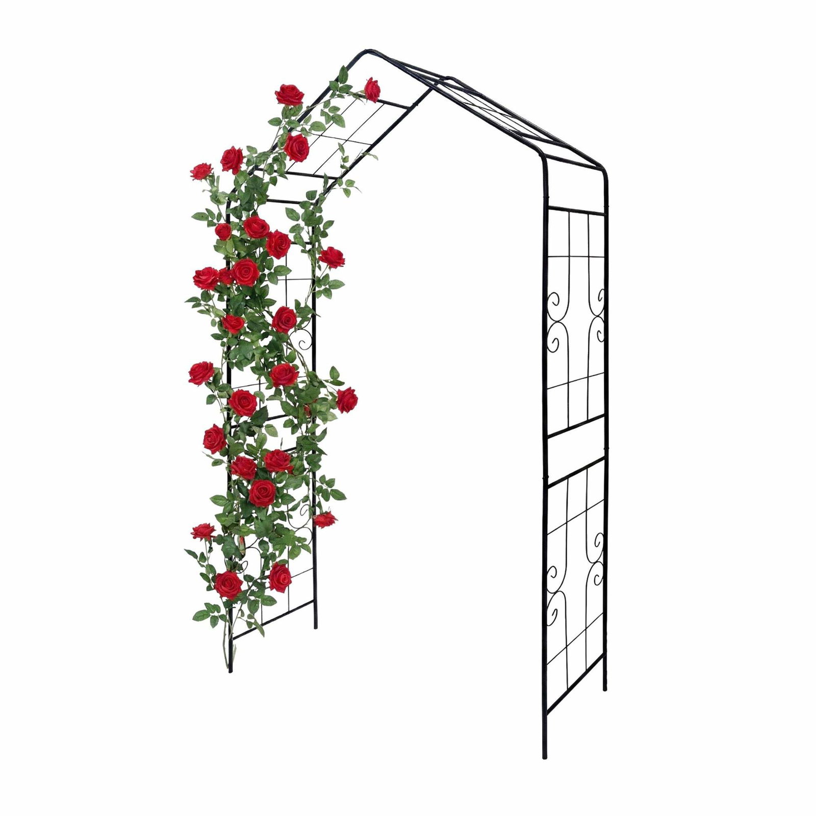 Metal Havebue – Spids Top, Dekorativt Espalier
