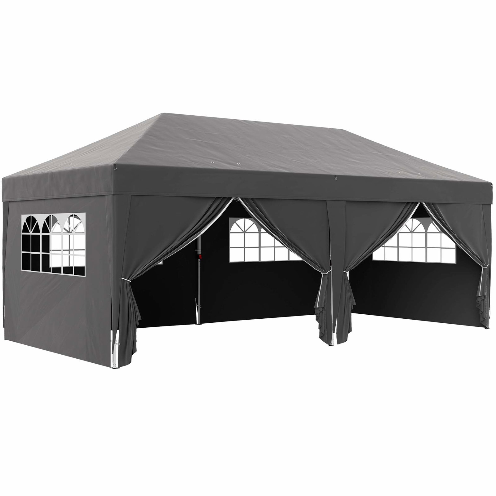 Pop-up pavillon 6x3m – UV-beskyttelse, aftagelige vægge