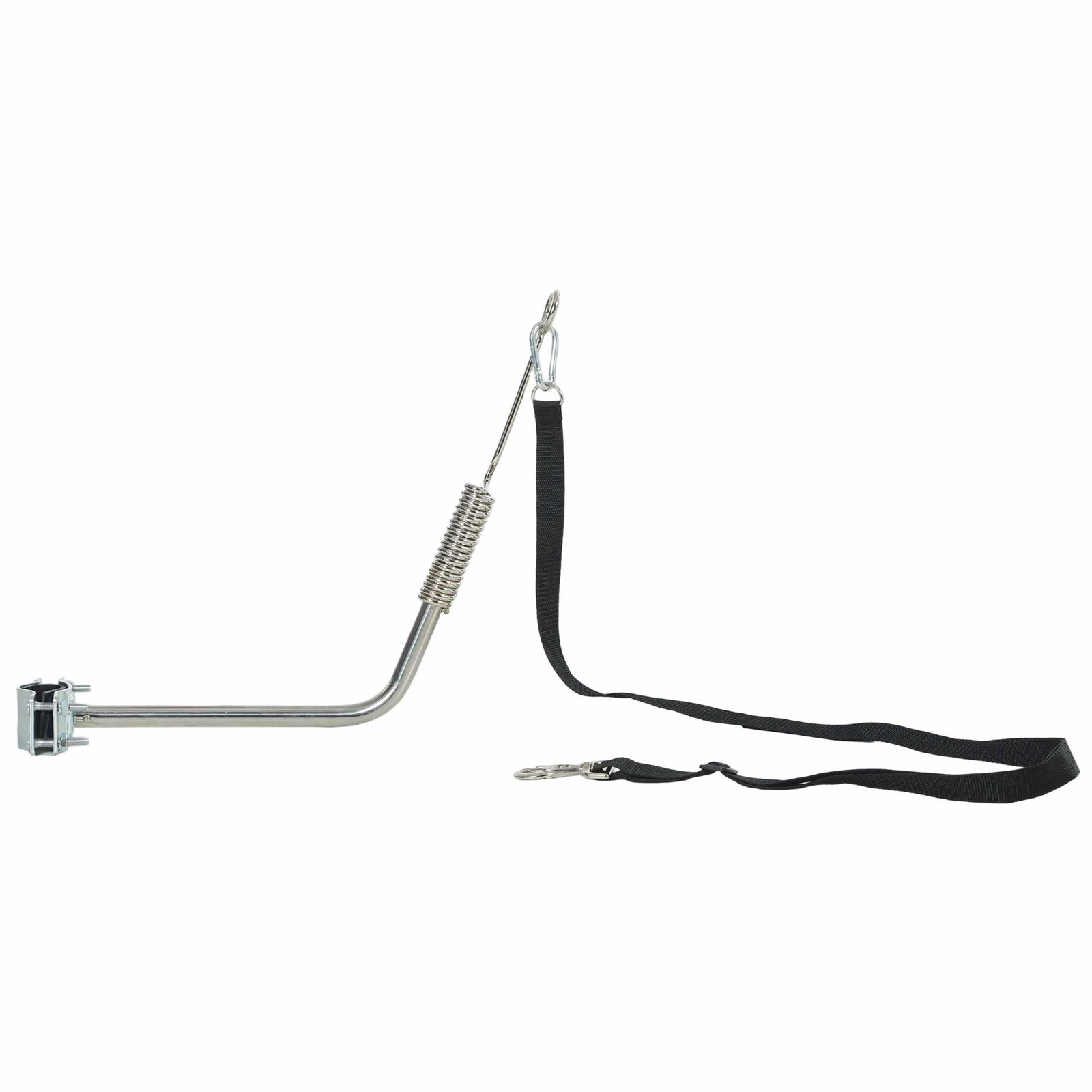 Hundesnor til cykel med støddæmpere, justerbar, hurtigudløser