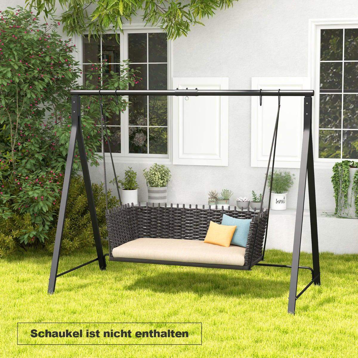 Metal gyngestativ – Robust, A-ramme, 210 x 115 x 175 cm