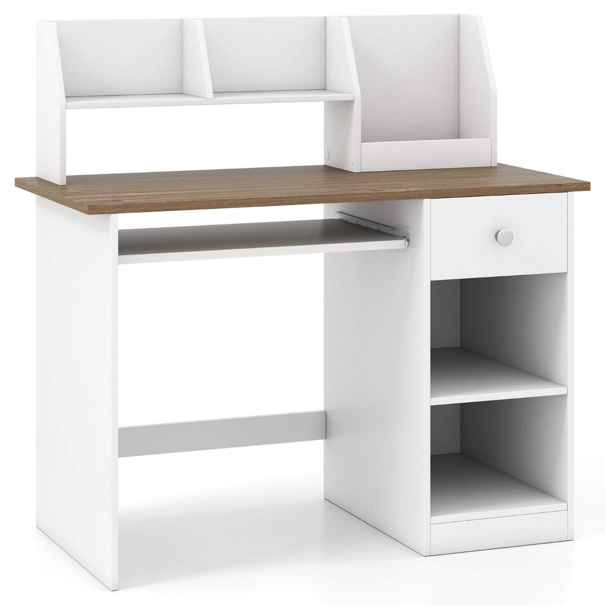 Barnskrivbord i trä med förvaring – 100 kg kapacitet, 90x45x90 cm | Hem & Hobby | Pryloteket