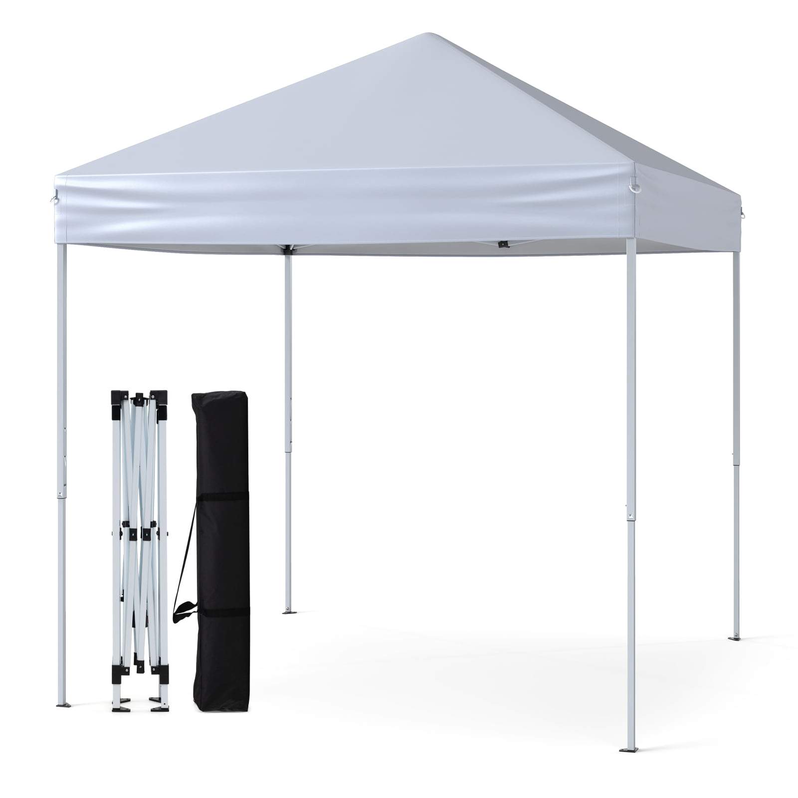 2x2m Pop-up Pavillon – Vandtæt, UV 50+, Hvid