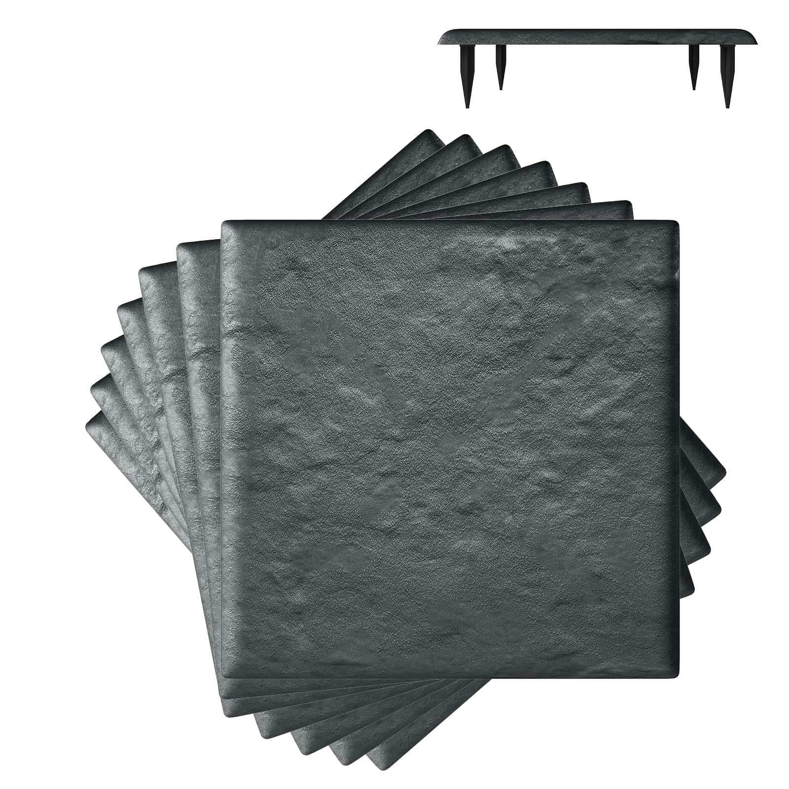 Havetrinssæt – Vejrbestandig, 39,5 cm, Grå