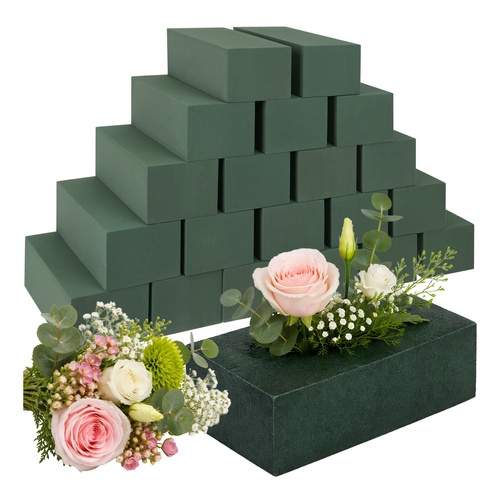 Våde blomsterskumblokke – 23x11x8cm, 20 stk.