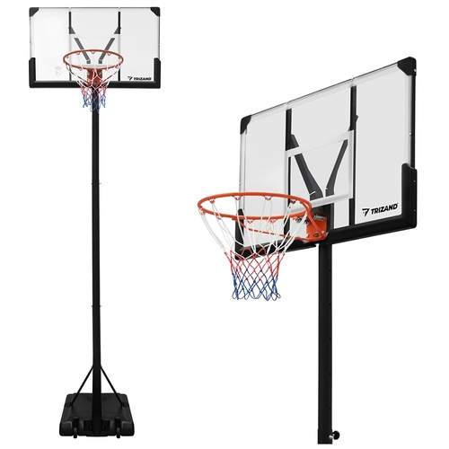 Justerbar basketballkurv – 305 cm, mobil og robust