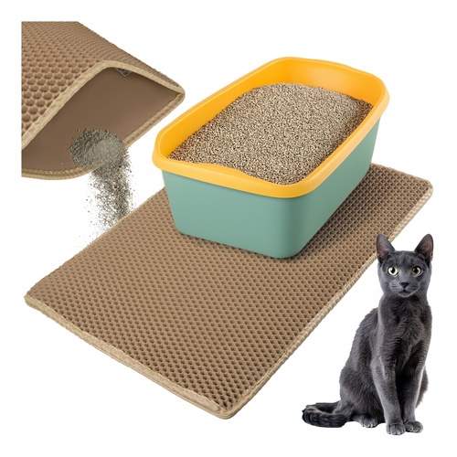 Kattlådans matta 75x55cm - beige Purlov | Hem & Hobby | Pryloteket