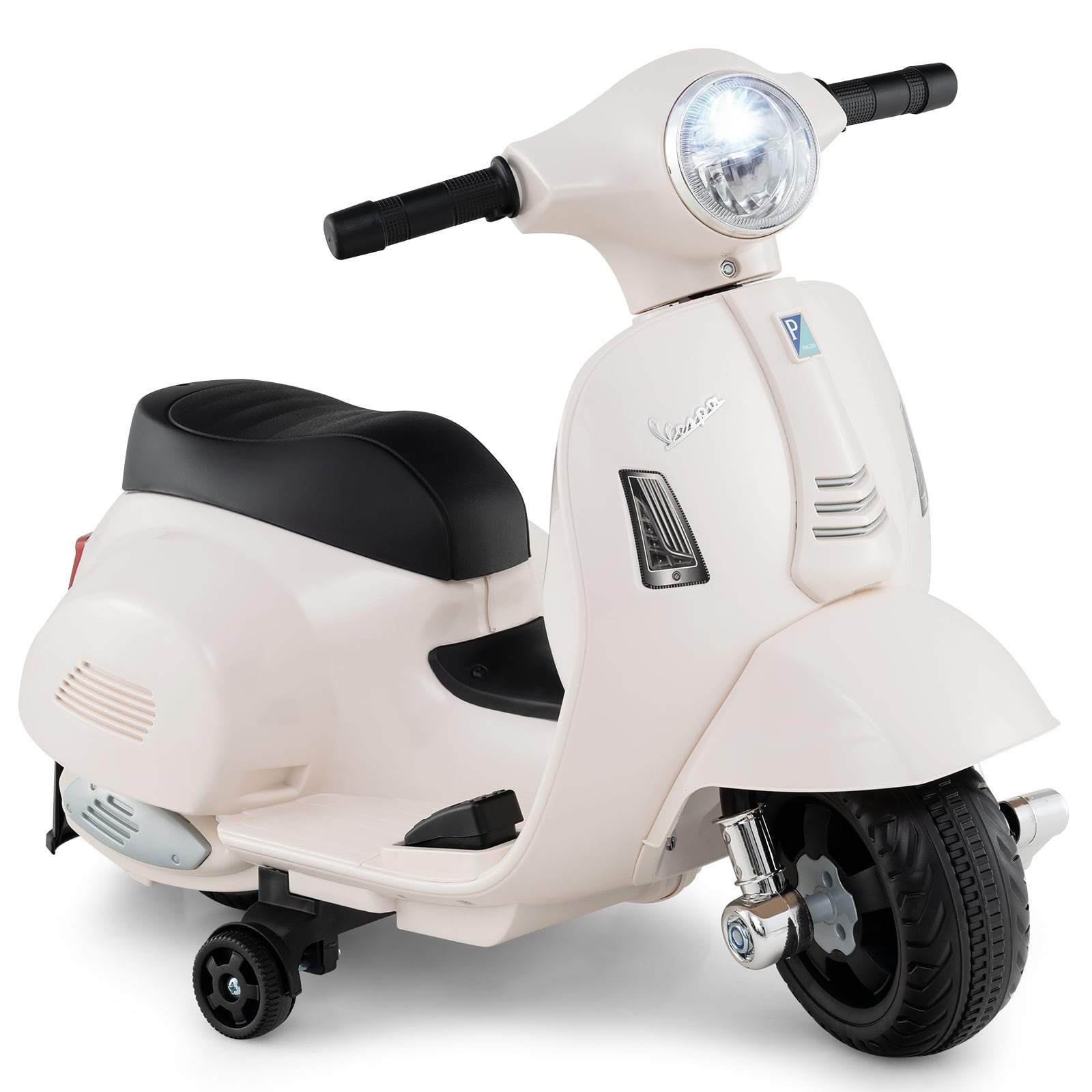 Børne 6V Elmotorcykel – LED-lys, sikker og sjov