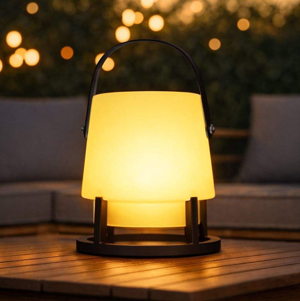 Bluetooth-högtalare, 10W-utgång, solcellsladdning, LED-ljus | Hem & Hobby | Pryloteket
