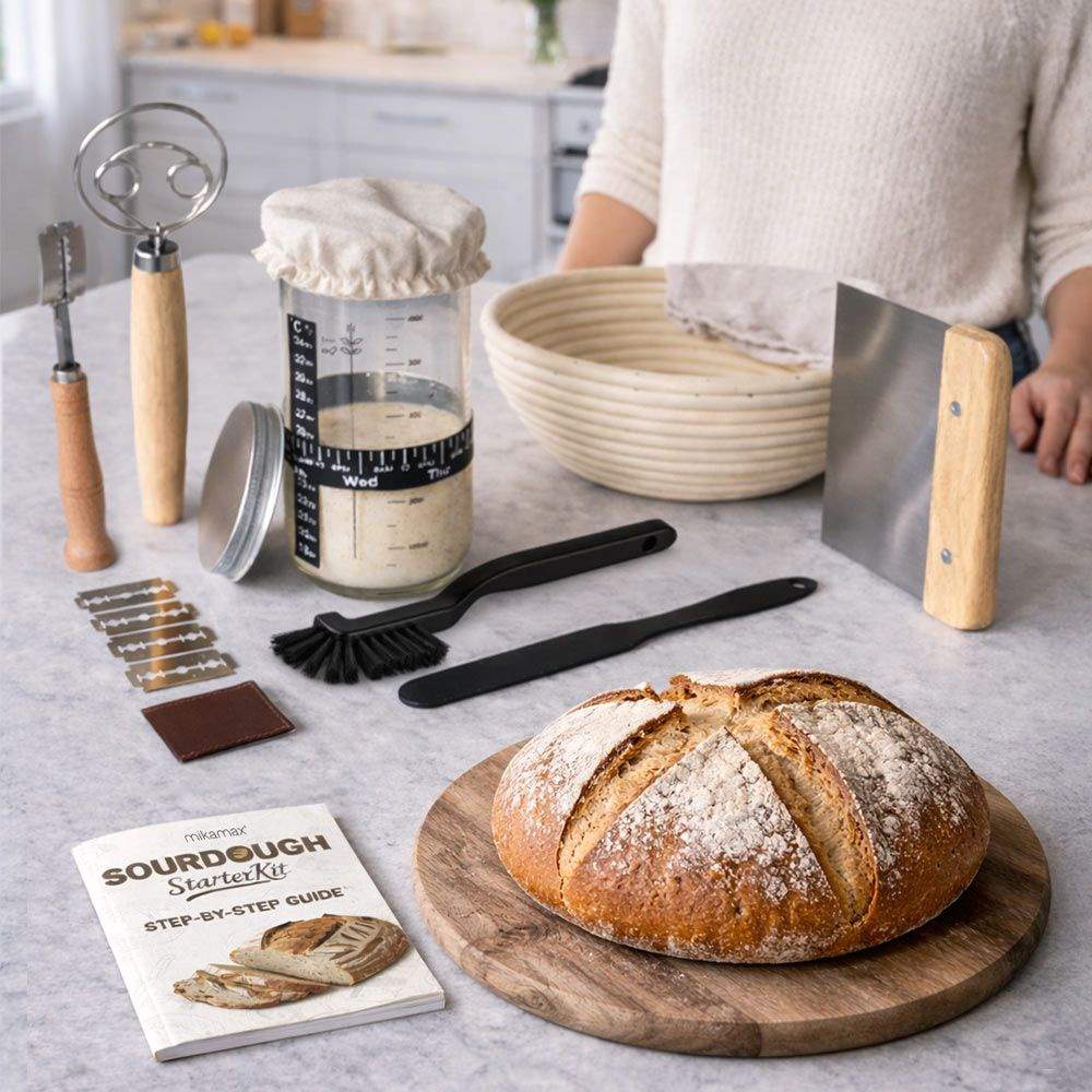 Surdegsstartkit med jäskorg och verktyg | Hem & Hobby | Pryloteket
