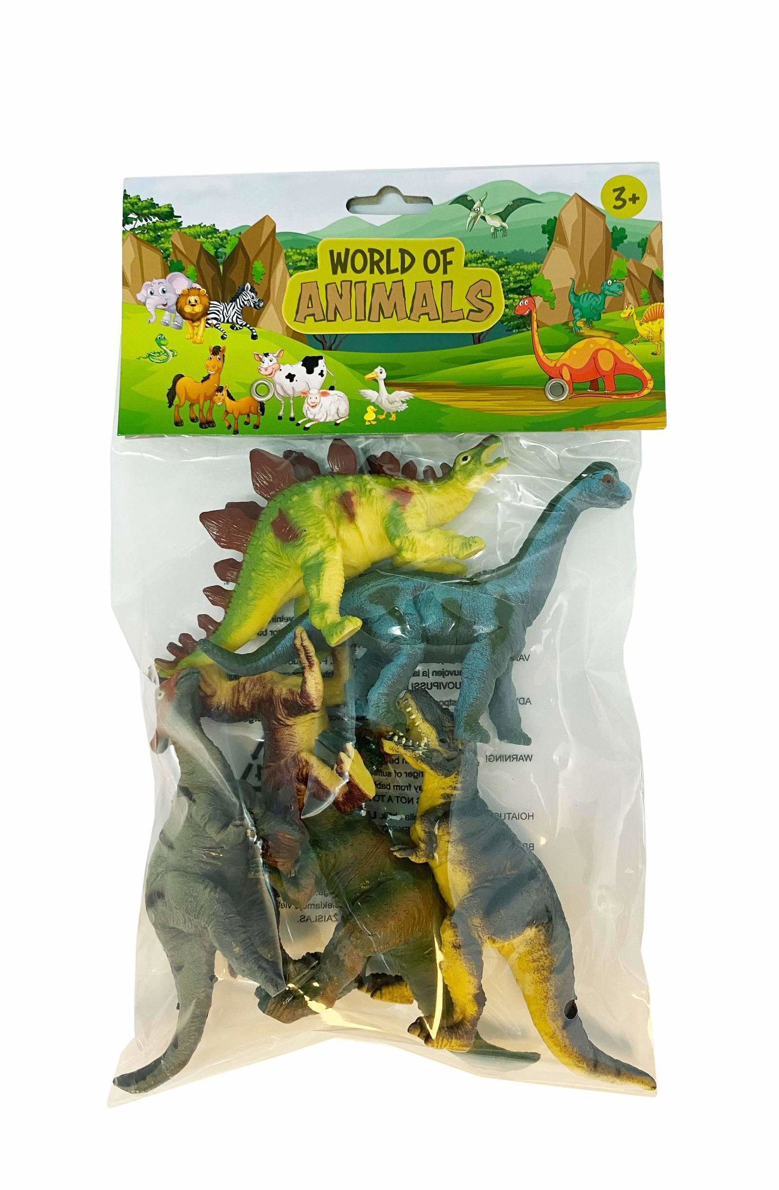 Små dinosaurer 6 stk.