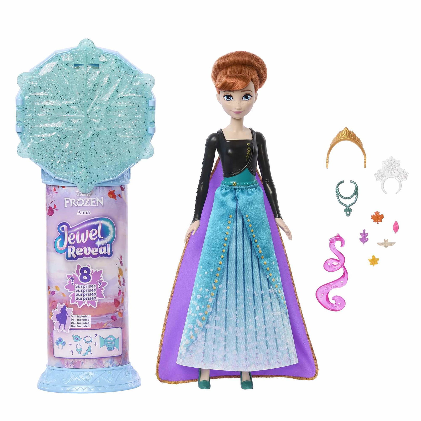 Frost Anna Avslöjningstavla med Smycken och Docka | Hem & Hobby | Pryloteket