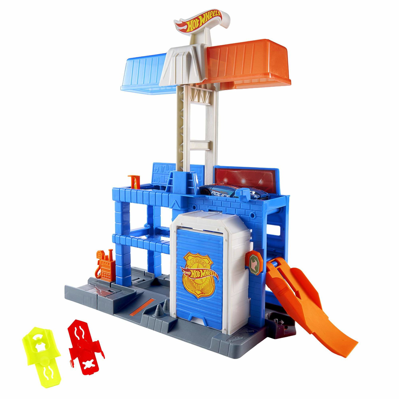 Hot Wheels City polisstation lekset med bil | Hem & Hobby | Pryloteket