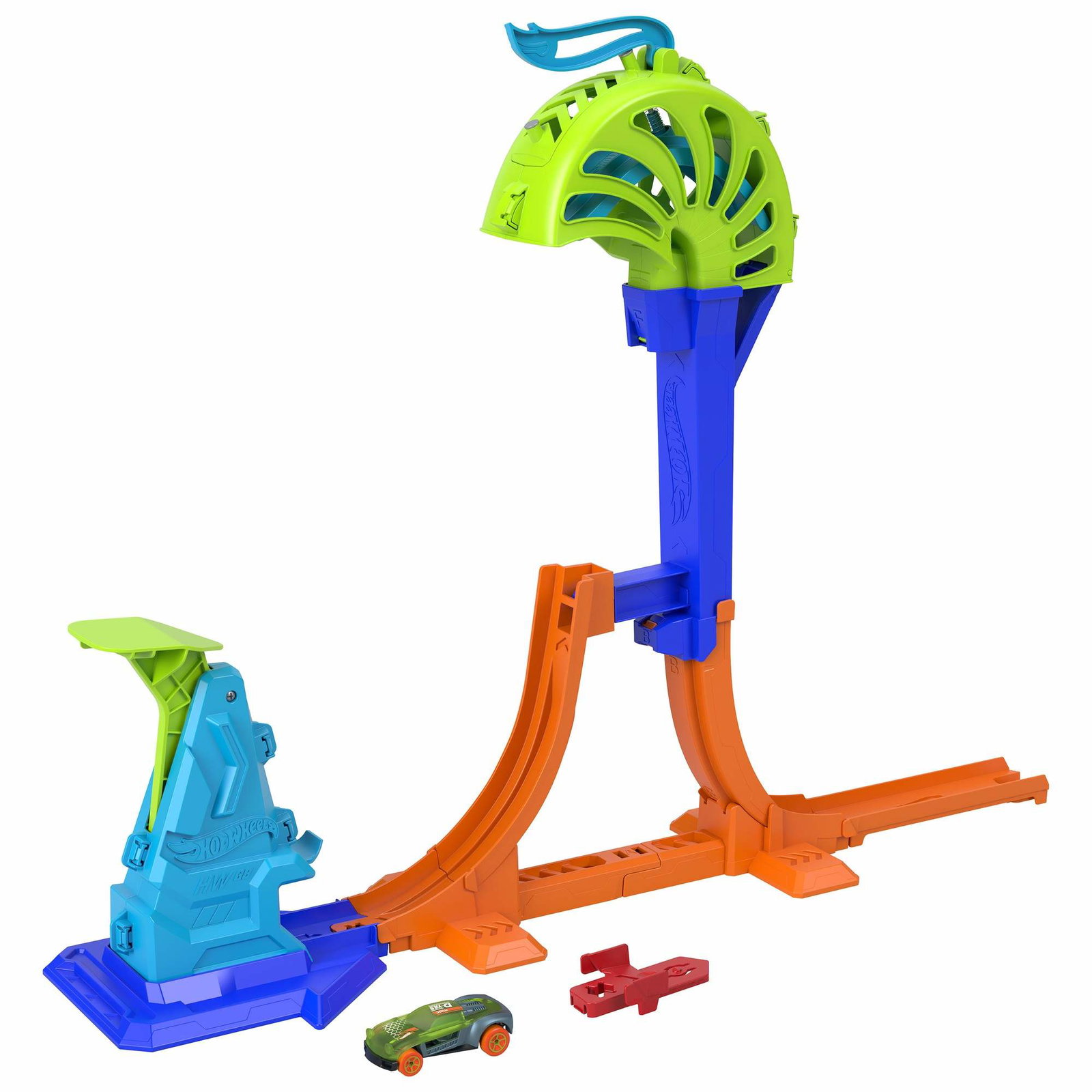 Hot Wheels Vertikal Slam Banesæt med Bil billede